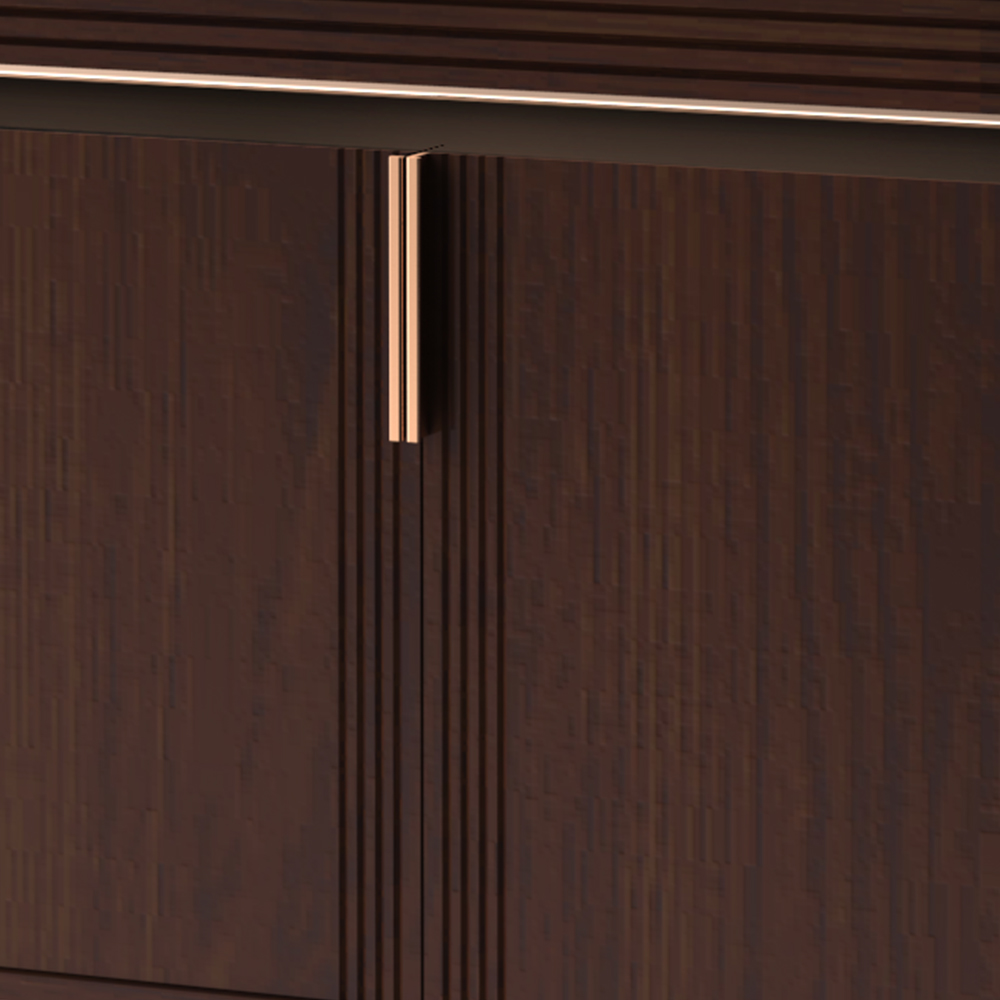 BC6036-080  (沉香棕)实木浴室柜