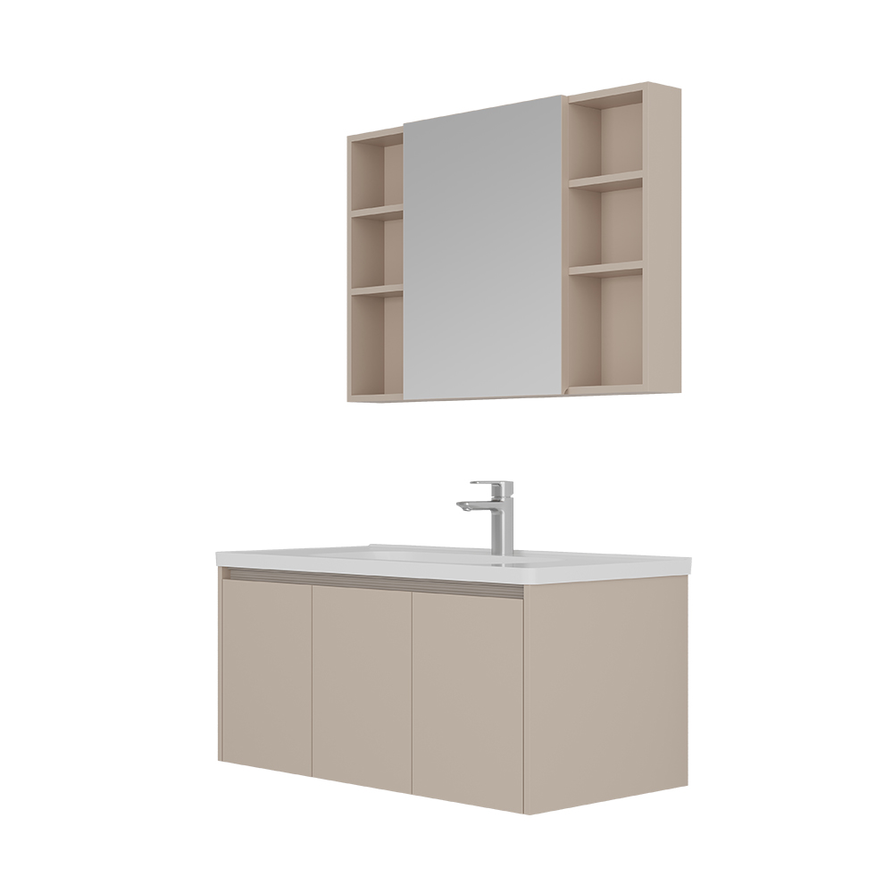 BC6102-101防潮金属浴室柜